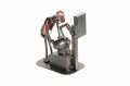 WYMIANA OPON - MECHANIK - FIGURKA Z METALU - zdjęcie 2