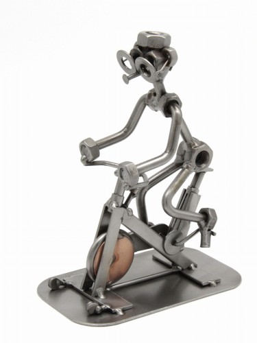 ROWER TRENINGOWY -FIGURKA Z METALU