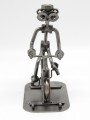 ROWER TRENINGOWY -FIGURKA Z METALU - zdjęcie 2