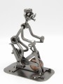 ROWER TRENINGOWY -FIGURKA Z METALU - zdjęcie 3