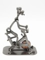 ROWER TRENINGOWY -FIGURKA Z METALU - zdjęcie 4