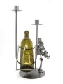 STOJAK NA WINO METALOWY - FIGURKA PARA MŁODA - zdjęcie 3