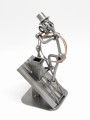 KOMINIARZ NA DACHU - FIGURKA Z METALU - zdjęcie 9