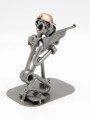 FIGURKA Z METALU- STRZELANIE Z KARABINU II - zdjęcie 3