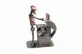 MECHANIK - WYWAŻANIE KÓŁ -FIGURKA Z METALU - zdjęcie 5