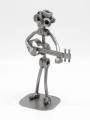 GITARA - GITARZYSTA  STOJĄCY - FIGURKA Z METALU - zdjęcie 1