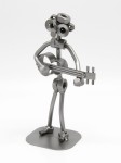 GITARA - GITARZYSTA  STOJĄCY - FIGURKA Z METALU