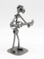 GITARA - GITARZYSTA  STOJĄCY - FIGURKA Z METALU - zdjęcie 3