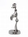 GITARA - GITARZYSTA  STOJĄCY - FIGURKA Z METALU - zdjęcie 6