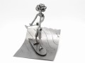 FIGURKA Z METALU - SURFER WIOSŁO -PADDLEBOARD - zdjęcie 10