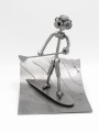 FIGURKA Z METALU - SURFER WIOSŁO -PADDLEBOARD - zdjęcie 11