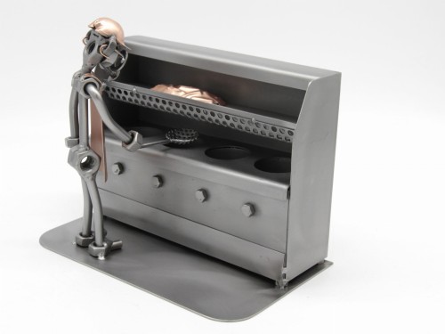 FRYTKI - FIGURKA Z METALU