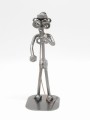 FIGURKA Z METALU - ŚPIEWACZKA - PIOSENKARKA - WOKALISTKA - zdjęcie 2
