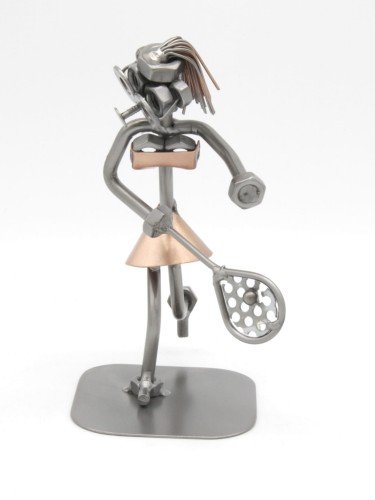 TENISISTKA II - FIGURKA Z METALU