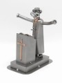 KSIĄDZ - PASTOR - FIGURKA Z METALU - zdjęcie 1