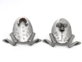 FIGURKA Z METALU - ŻABY PARA MŁODA - zdjęcie 3