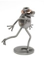 ŻABA - BIEGACZ - FIGURKA Z METALU - zdjęcie 5