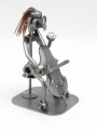 FIGURKA Z METALU - WIOLONCZELA - zdjęcie 3