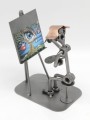 FIGURKA Z METALU - ARTYSTA MALARZ - zdjęcie 8