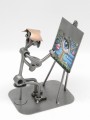 FIGURKA Z METALU - ARTYSTA MALARZ - zdjęcie 10