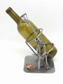 STOJAK NA WINO METALOWY - FIGURKA PIJAK - zdjęcie 2