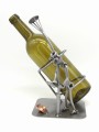 STOJAK NA WINO METALOWY - FIGURKA PIJAK - zdjęcie 3
