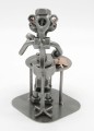 FIGURKA Z METALU - BIOLOG Z MIKROSKOPEM - zdjęcie 6