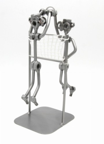 FIGURKA Z METALU - PIŁKA SIATKOWA