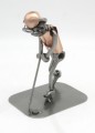 FIGURKA Z METALU - HOKEJ 1 OSOBA - zdjęcie 5