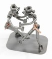 FIGURKA Z METALU - JUDO - zdjęcie 2