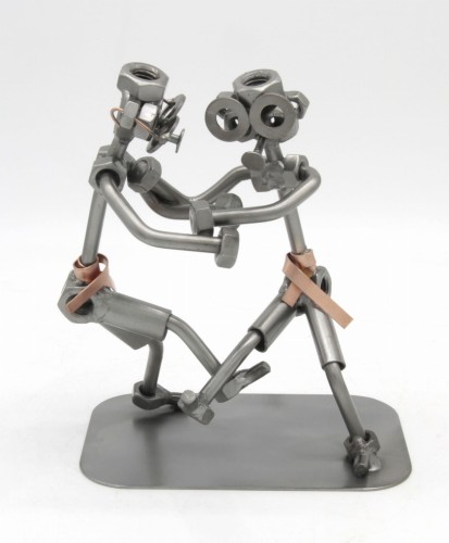 FIGURKA Z METALU - JUDO