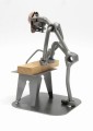 FIGURKA Z METALU - STOLARZ ŁAWKA - zdjęcie 7