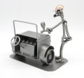 FIGURKA Z METALU - LAKIERNIK SAMOCHODOWY - zdjęcie 5