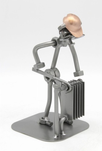 FIGURKA Z METALU - HYDRAULIK Z KALORYFEREM