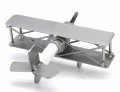 FIGURKA Z METALU - SAMOLOT DWUPŁATOWIEC – ŚWIECA - zdjęcie 5