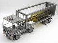 STOJAK NA WINO METALOWY - FIGURKA TIR CIĘŻARÓWKA - zdjęcie 2