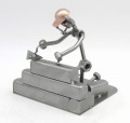 FIGURKA Z METALU - MURARZ - zdjęcie 8