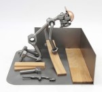 FIGURKA Z METALU - PARKIECIARZ