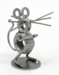 FIGURKA Z METALU - MYSZ
