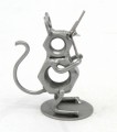 FIGURKA Z METALU - MYSZ - zdjęcie 3