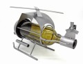 STOJAK NA WINO METALOWY - FIGURKA HELIKOPTER - zdjęcie 3