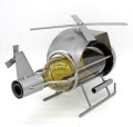 STOJAK NA WINO METALOWY - FIGURKA HELIKOPTER - zdjęcie 5