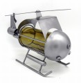 STOJAK NA WINO METALOWY - FIGURKA HELIKOPTER - zdjęcie 12