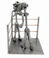 FIGURKA Z METALU - BOKS - zdjęcie 2