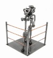 FIGURKA Z METALU - BOKS - zdjęcie 4