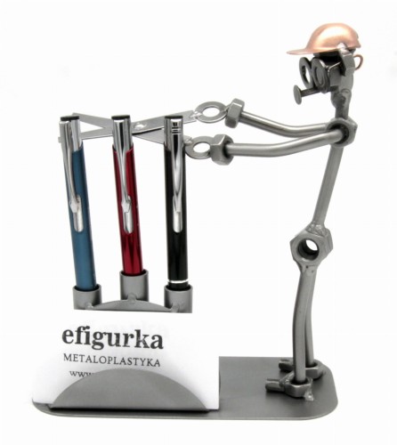 FRYZJER ORGANIZER- FIGURKA Z METALU