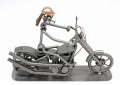 FIGURKA Z METALU - MOTOR CHOPPER BIG - zdjęcie 3