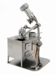 FIGURKA Z METALU - KUCHARZ