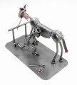 FIGURKA Z METALU - KOWAL Z KONIEM - zdjęcie 5