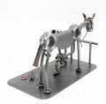FIGURKA Z METALU - KOWAL Z KONIEM - zdjęcie 11